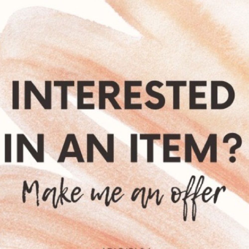 All offers considered! Bundle to save !